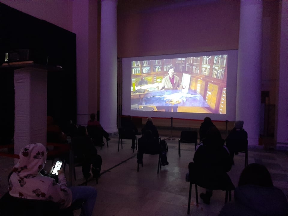 Перегляд освітнього фільму щодо фактів з життя гігантських морських рептилій