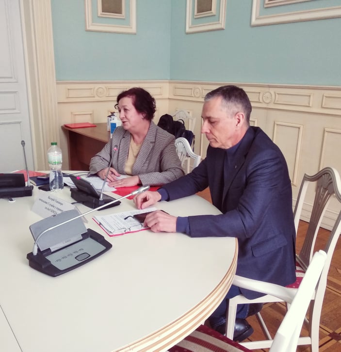 До заходу долучилась заступник голови Постійної комісії Київської міської ради з питань охорони здоров'я та соціальної політики Богдана Тимощук