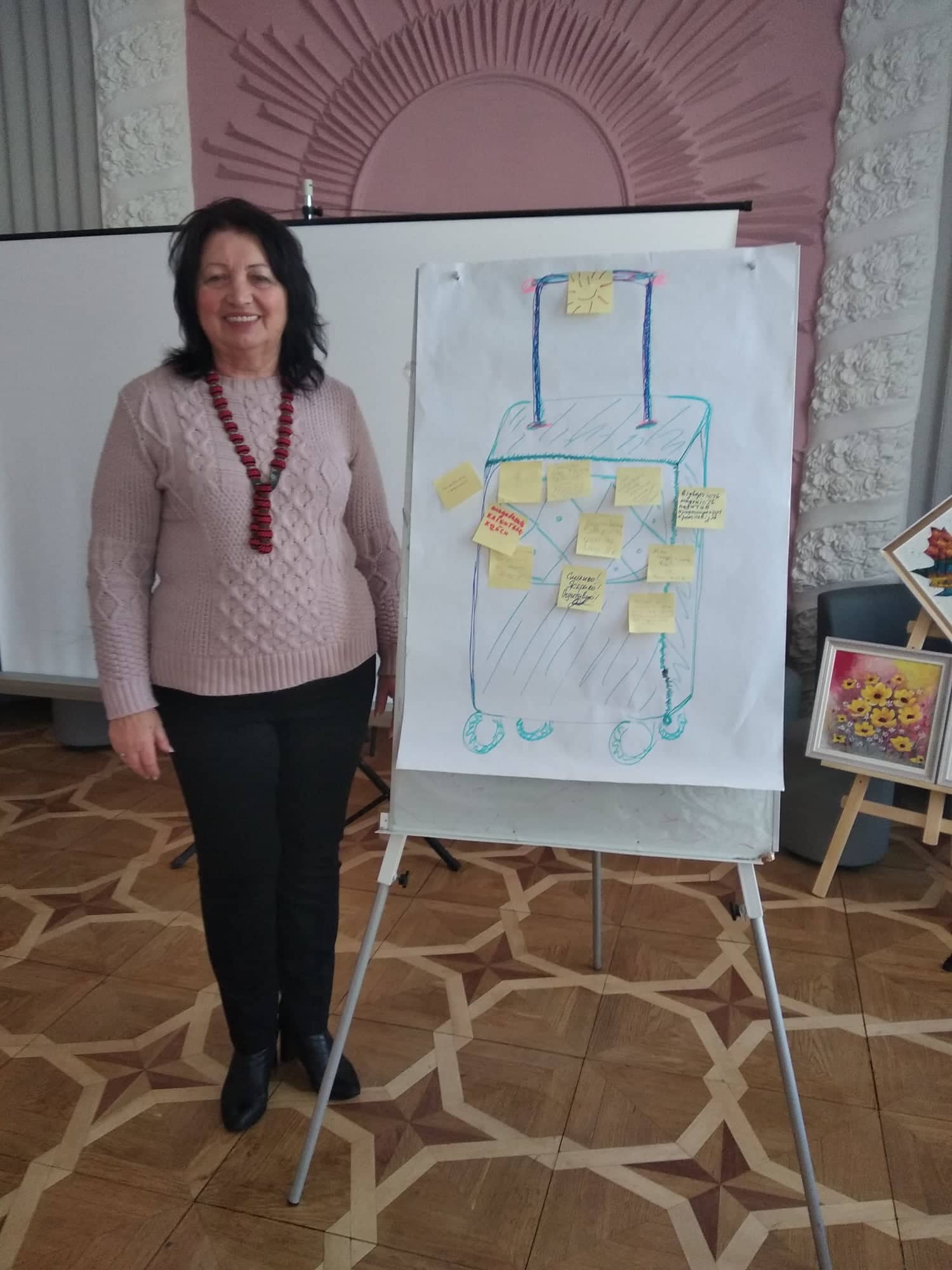 3 159355687_3832025590215522_6971839493164187714_n Ведуча майстер –класу Лиса Людмила