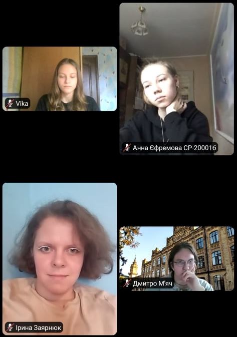 Учасники конкурсу з числа студентів