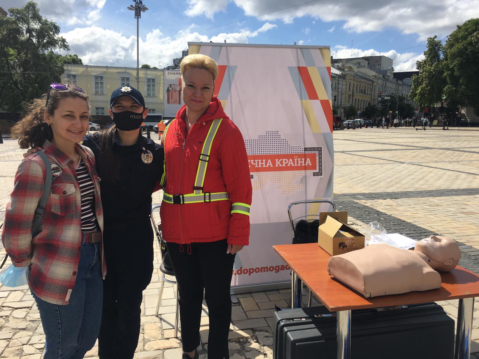 Локація: майстер-клас з надання першої медичної допомоги