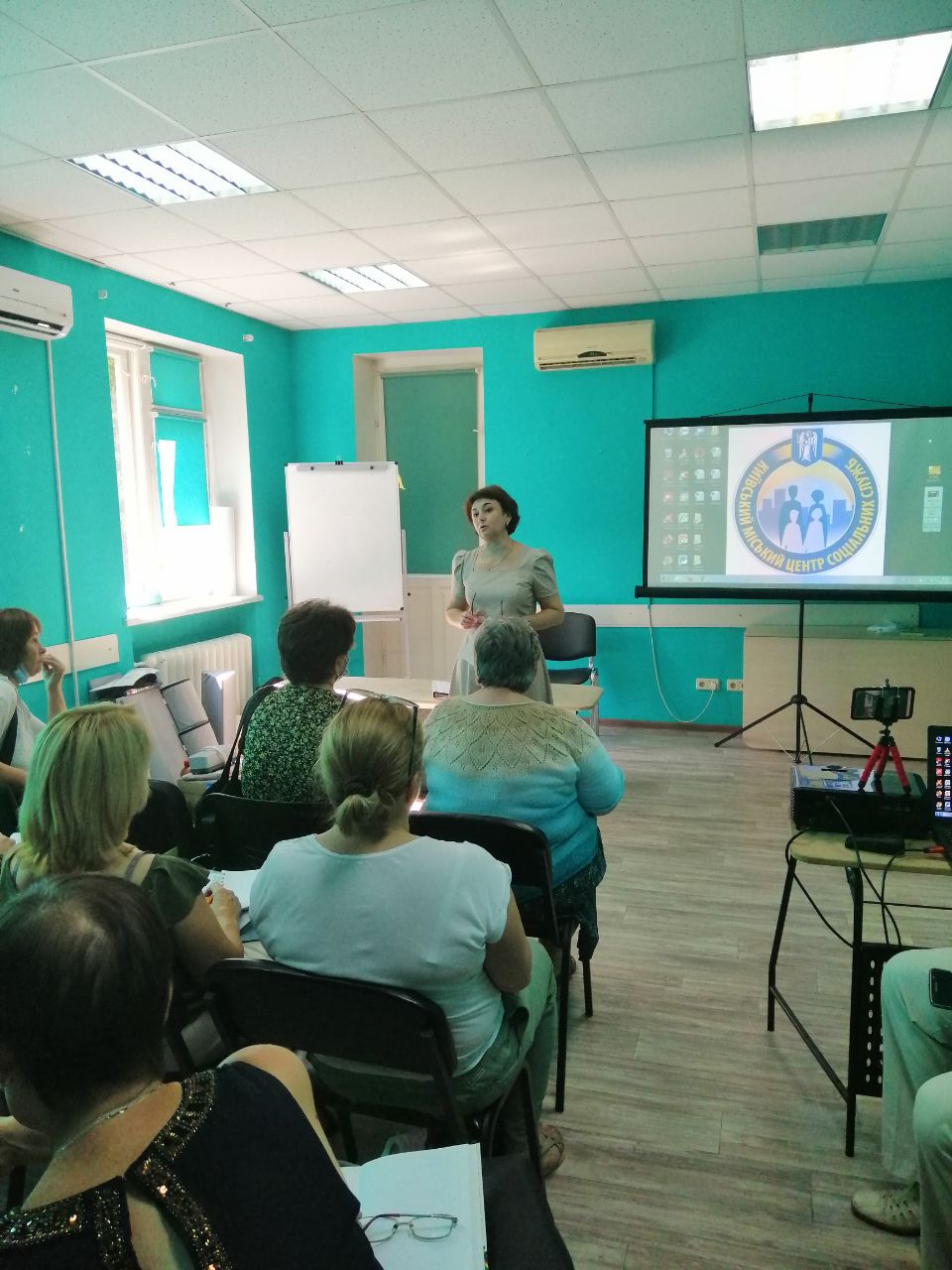 Відкриття курсу заступником директора КМЦ Савченко О.М.