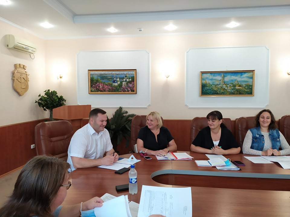 Під час звернення заступника голови Подільської РДА Коваленка Сергія до учасників зустрічі