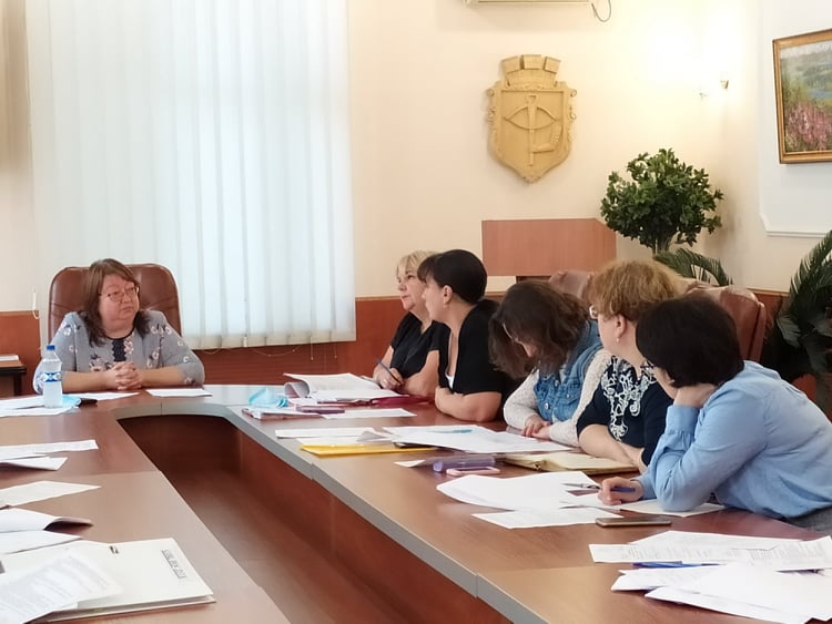 Під час семінару в Подільській РДА щодо оцінки та оцінювання потреб