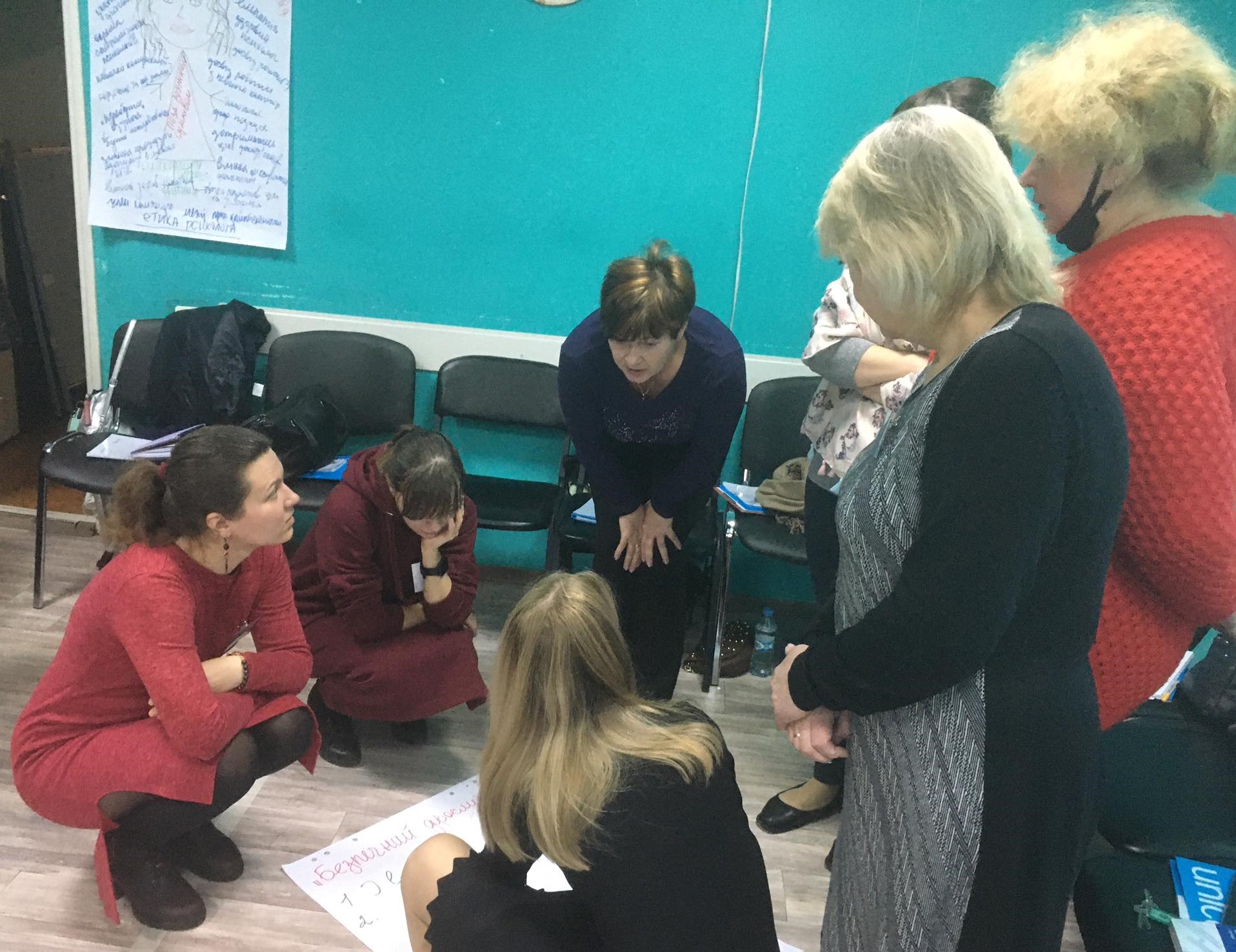 «Мозковий штурм» під час тренінгу