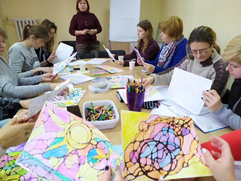 В ході арт-практикуму на базі КМЦ