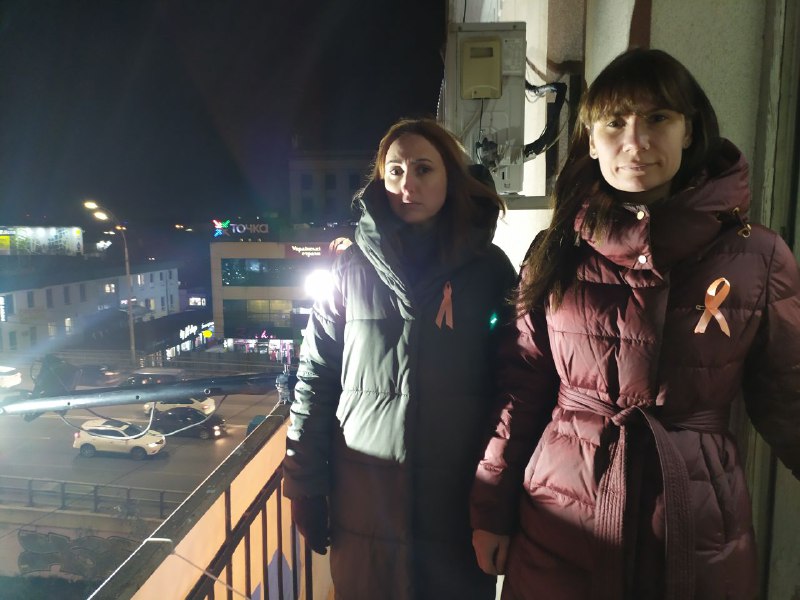 Спеціалісти КМЦ під час акції «16 днів проти насильства»