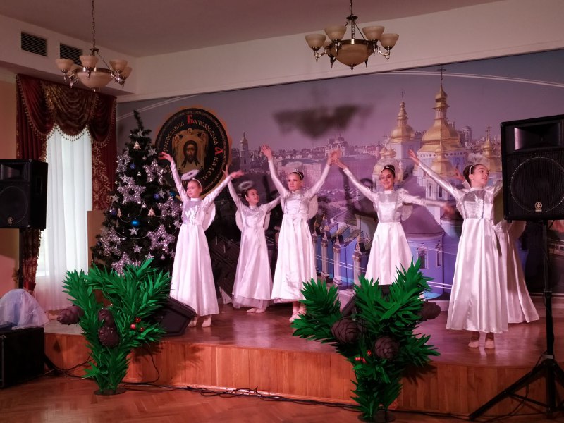 Яскраве диво у Михайлівському золотоверхому