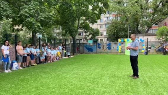 Валерій Танцюра на закритті зміни