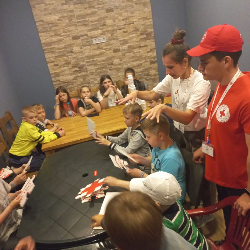 Під час майстер-класу з домедичної допомоги