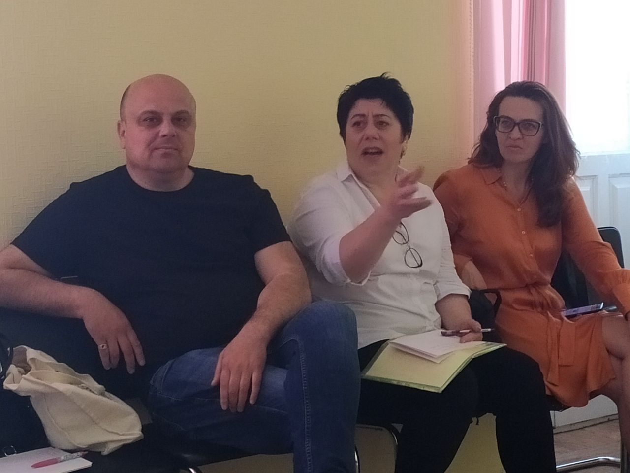 В ході жвавої бесіди