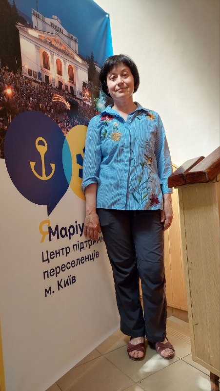 Посланець від КМЦ фахівець із соціальної роботи Цісар Ірина