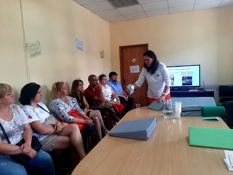 Зоя Максимова знайомить із особливостями надання паліативної допомоги